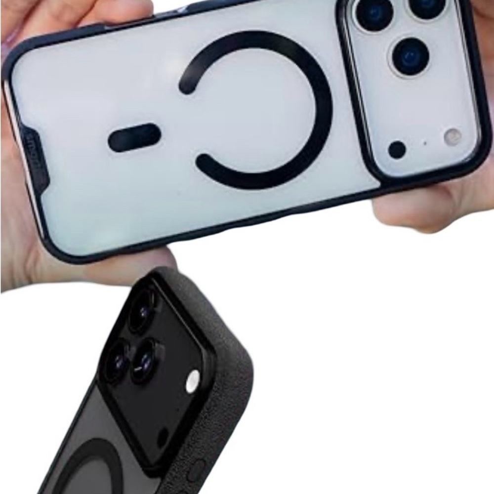 NEW in Box | Smartish iPhone 17 Pro Max MagSafe Clear Case | Clear and Black